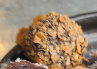 Truffes chocolat et crepes dentelles