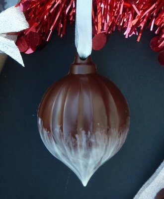 🎄 boule de noël - noir ou lait