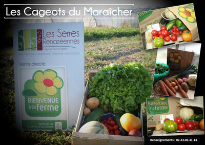 Caissette gourmande de légumes