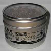 Sel de guérande à l'ail noir de limagne