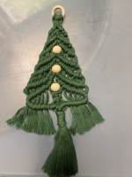 Sapin de noël en macramé