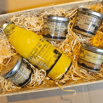 Bourriche cadeau noël gourmand