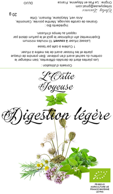Tisane digestion légère