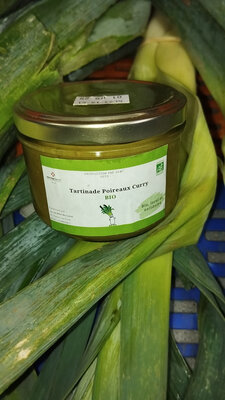 Tartinade de poireaux curry