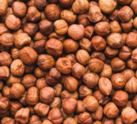 Noisette décortiquée grillée