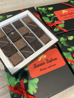 Coffret chocolats au safran
