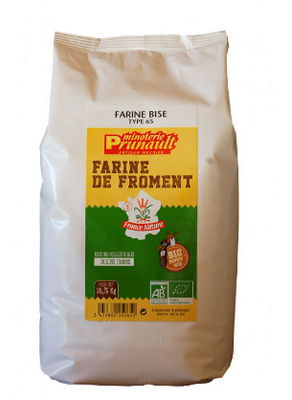 Farine de blé t65 , sac de 2,5 kg