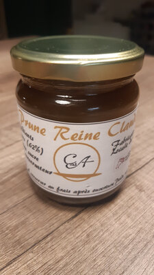 Confiture de prunes reine claude