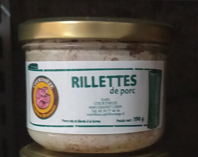 Rillettes de porc 190g