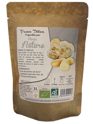 Préparation pour purée de pomme de terre bio