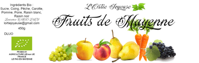 Confiture fruits de mayenne