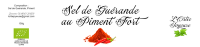 Sel de guérande au piment piquant