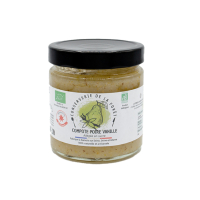 Compote allégée poires vanille