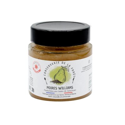 Confiture poires williams et baie de szechuan