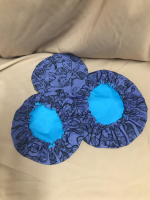 Lot de 3 charlottes violettes