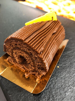 Bûches traditionnelles chocolat pour le 24/12