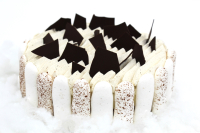 Grand vacherin vanille cacao (8/10 parts)