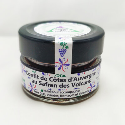 Confit de côtes d'auvergne au safran 40g