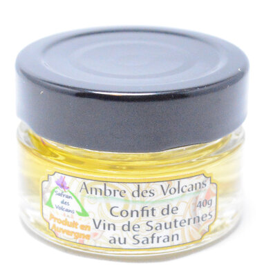 Confit de sauternes au safran 40g
