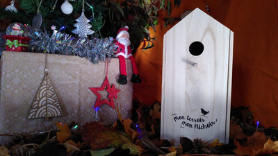 Coffret cadeau nichoir ( soupe + tisane)