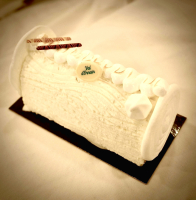 Bûche glacée : la givrée