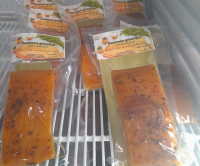 Saumon gravlax maison légèrement fumé