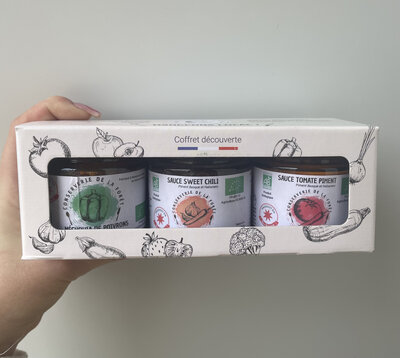 Coffret découverte 'mes sauces locales'