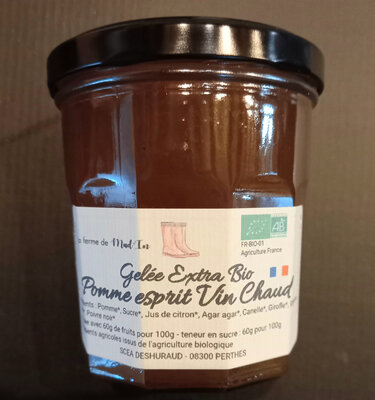 Gelée pomme aux épices de noël