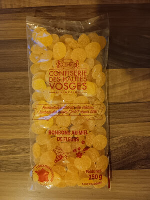 Bonbons miel fleurs des vosges spécial hiver