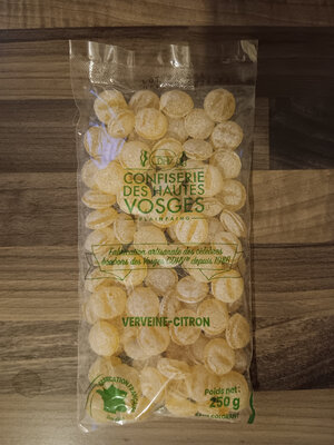 Bonbons verveine citron vosges spécial hiver