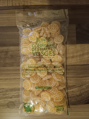 Bonbons gingembre des vosges spécial hiver