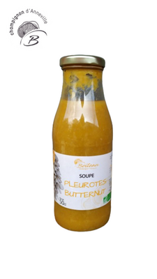 Soupe de pleurote& butternut