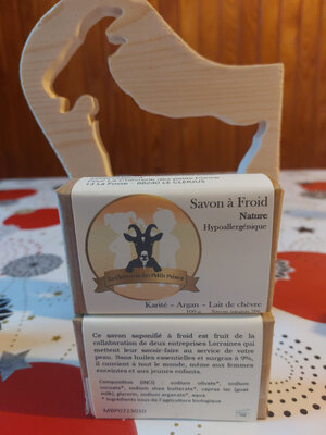 Savon nature au lait de nos chèvres