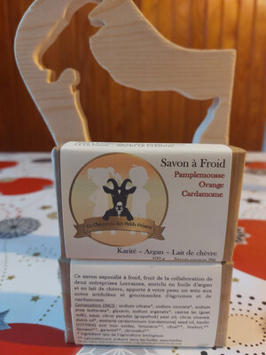Savon agrumes au lait de nos chèvres