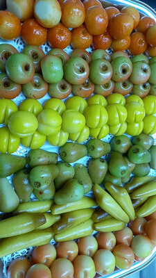 Fruits en pâte d'amande