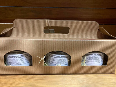 Coffret 2 terrines 1 rillette