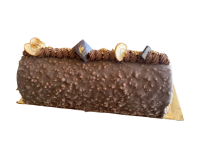 Buche 8/10 parts glacée caramel/ pomme