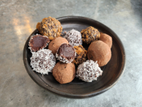 Mix de truffes 'forrest gump' au chocolat