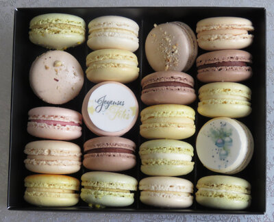 Coffret 20 macarons
