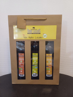 Coffret d'huile bio: colza-tournesol-cameline