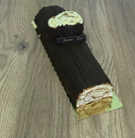 Bûche roulée à la vanille (12 personnes)