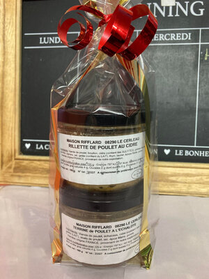 Coffret terrine ratafia et rillette cidre
