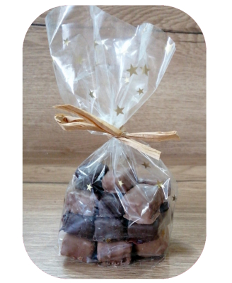Pralinés feuilletés - chocolats noir & lait