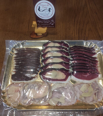 Plateau apéritif de canard