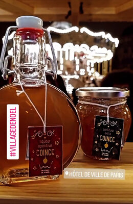 Liqueur apéritive de coing