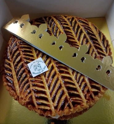 Galette des rois glacée amande amaretto 6 p