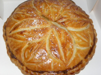 Galette frangipane poires spéculoos