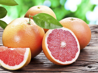 Sorbet plein fruit pamplemousse rose poivre