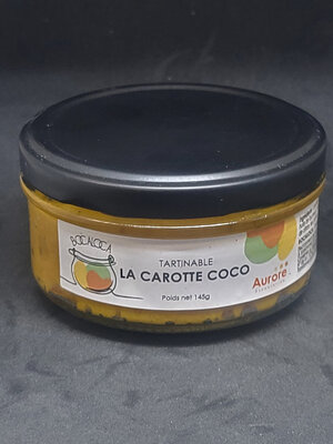 Tartinable carotte coco