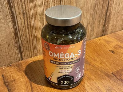 Oméga 3 capsules